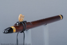 Brazilian Rosewood Native American Flute, Minor, Low E-4, #J8H (1)